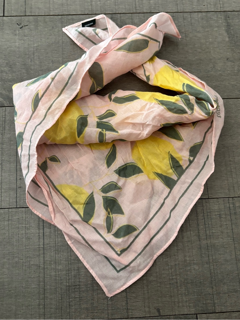 🌸🌺3 for $30🌸🌺- Tentree x Jilly Box Pink Lemon Scarf- Summer 2022